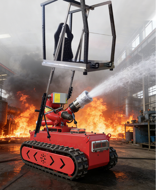 Water Canon Track Chassis Mobility System Modular Units Add-On