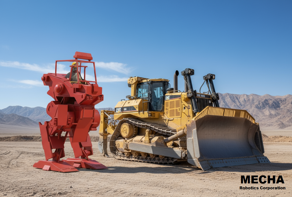 Job Site and Work Zone Mecha PELV Mobile Command Units and Transporters