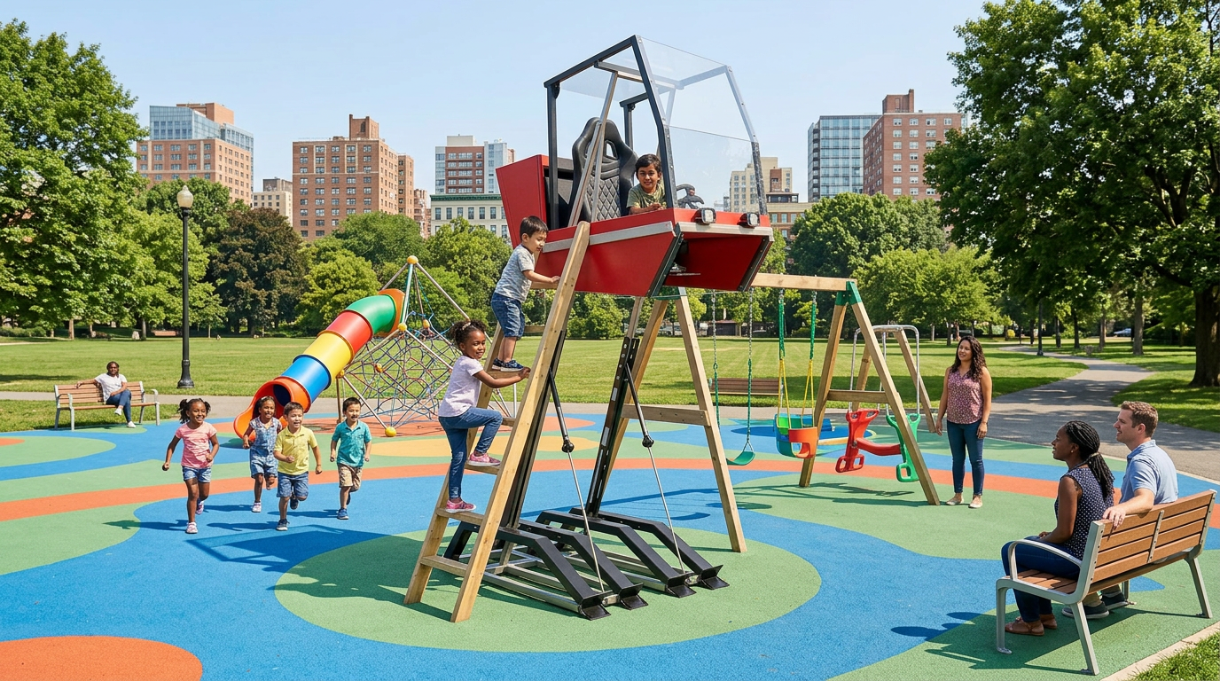 Playground Equipment -Modular Mecha Playground Equipment