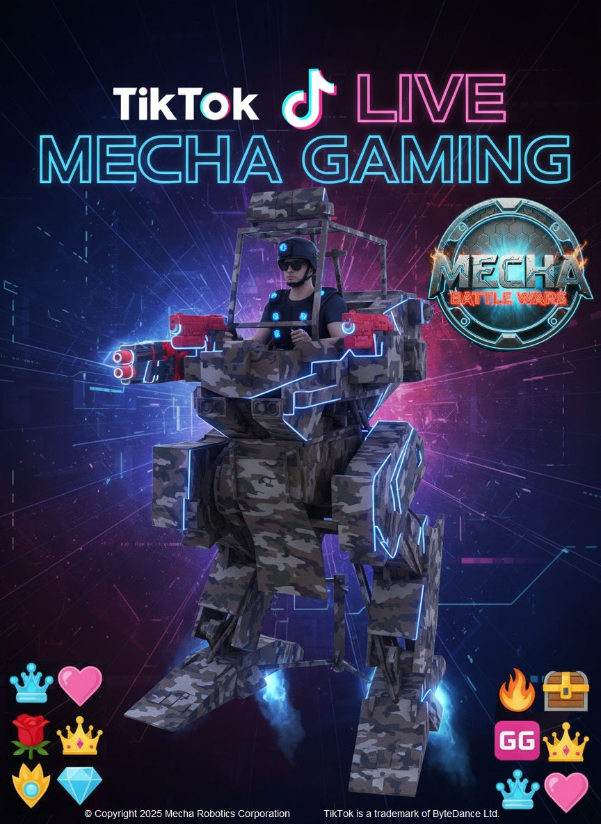 TikTok Live Mecha Gaming - Live Streaming Entertainment