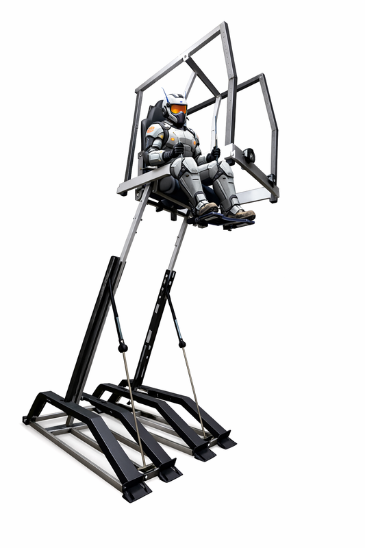 Live Mecha Gaming Professional-Grade 10-Foot-Tall Mecha Gaming Command Frame & Live Challenge Platform