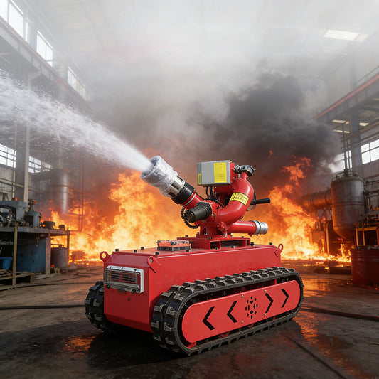 Water Canon Track Chassis Mobility System Modular Units Add-On